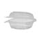 Pactiv Evergreen SENSATION SmartLock Hinged Lid Container, 5.24 x 5.25 x 2.57, Clear, PK375, 375PK YCI820500000 - alternate 2